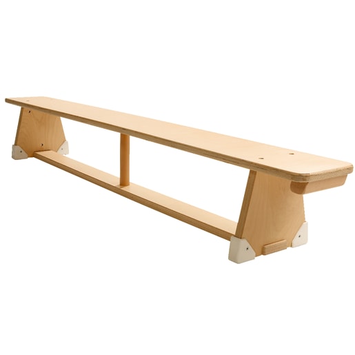 WEHRFRITZ Turnbank mit Rollen, L 280 x H 30 cm | ab 3+ Jahre | Turn- und Trimmgeräte | Für Krippe & Kindergarten, Schule & Hort, Therapie & Pflege