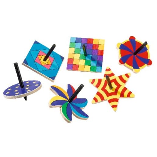 Goki goki Farbkreisel-Set, 24 Stück