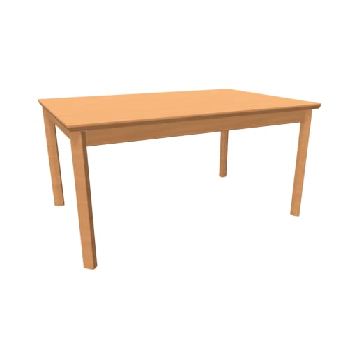 WEHRFRITZ Kita-Tisch Forma, Rechteck, 120x80, Gleiter