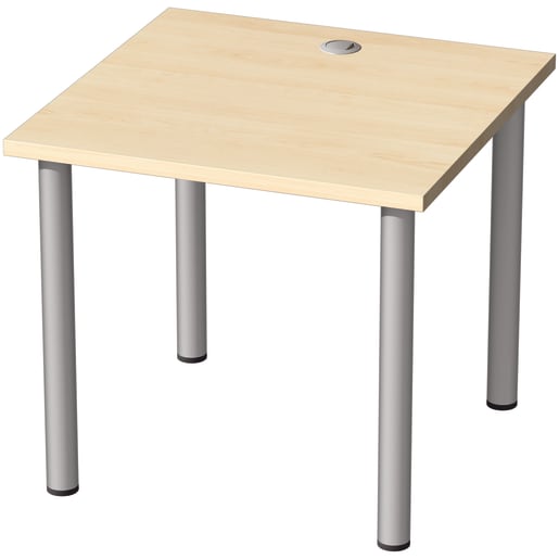 WEHRFRITZ Schreibtisch info, B 80 x T 80 cm | ab 18+ Jahre | Schreibtische und flexible Arbeitsplätze | Für Krippe & Kindergarten, Schule & Hort, 