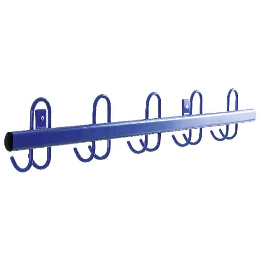 WEHRFRITZ project Garderoben-Hakenleiste, 5 Haken, B 100 cm | ab 0+ | Kleiderständer, Garderoben, Haken und Zubehör | Für Krippe & Kindergarten, 
