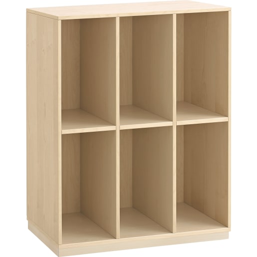 WEHRFRITZ Schultaschenschrank, B 99,5 x H 122 x T 47 cm, 6 Fächer, Fach-Innenmaß B 30 x H 55 cm