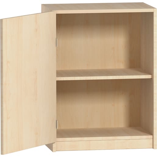 WEHRFRITZ Drehtürenschrank variado, Griff rechts, B 50 x H 80,6 x T 45,5 cm | ab 12+ Jahre | Unterschränke | Für Krippe & Kindergarten, Schule & Hort,