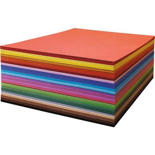 Fotokarton, 300 g/m², DIN A4, 250 Blatt in 25 Farben