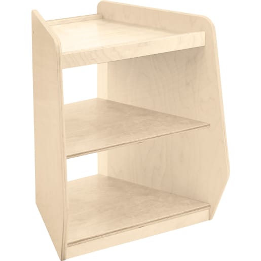 WEHRFRITZ Trapezschrank grow.upp schmal, niedrige Form, div. Farben,B 64 x H 70 x T 52 cm | ab 0+ | Unterschränke | Für Krippe & Kindergarten