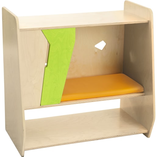 WEHRFRITZ Rückzugsschrank grow.upp, div. Farben, Sitzh. 32 cm,B 97 x H 94 x T 55 cm | ab 12+ Monate | Unterschränke | Für Krippe & Kindergarten