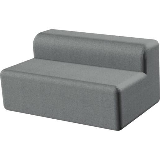 WEHRFRITZ Sofa rechteckig mit Rückenlehne, div. Stoffe, Sitzh. 38 cm