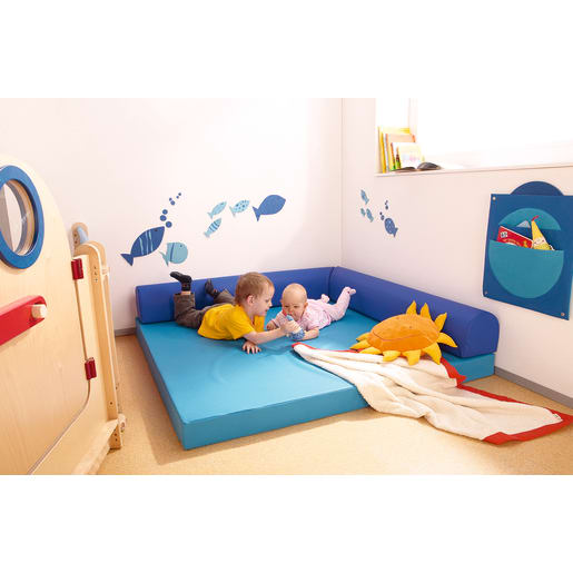 WEHRFRITZ Rückenpolster | ab 0+ | Krabbel-und Liegematten | Für Krippe & Kindergarten, Schule & Hort, Therapie & Pflege