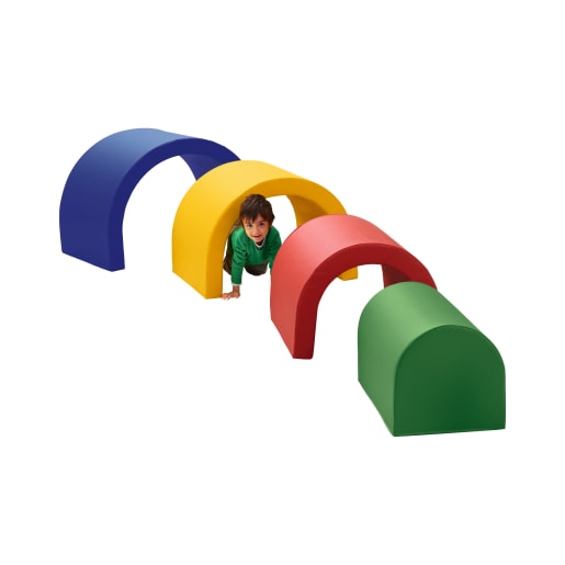WEHRFRITZ Bausteine-Satz Regenbogen, 4-teilig