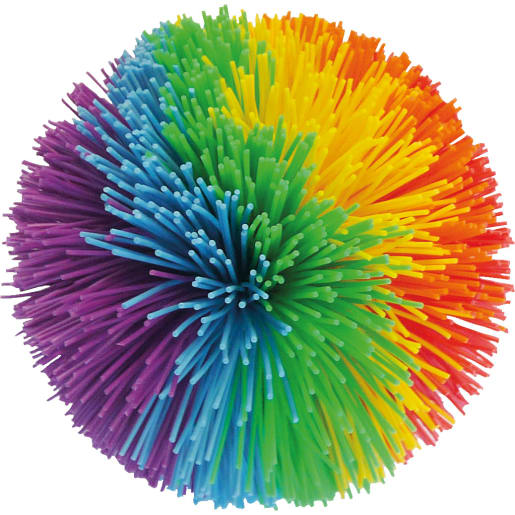 WEHRFRITZ Koosh-Ball, ∅ 11 cm | ab 3+ Jahre | Bälle und Hüpfen | Für Krippe & Kindergarten, Schule & Hort, Therapie & Pflege