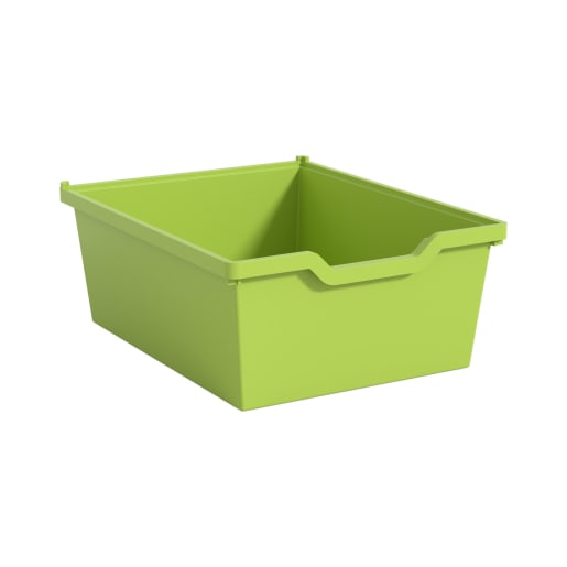 Gratnells Gratnells Materialbox mit Auszugsstopp, H 15 cm, hellgrün | ab 0+ | Wannen und Becken | Für Krippe & Kindergarten, Schule & Hort, Therapie &