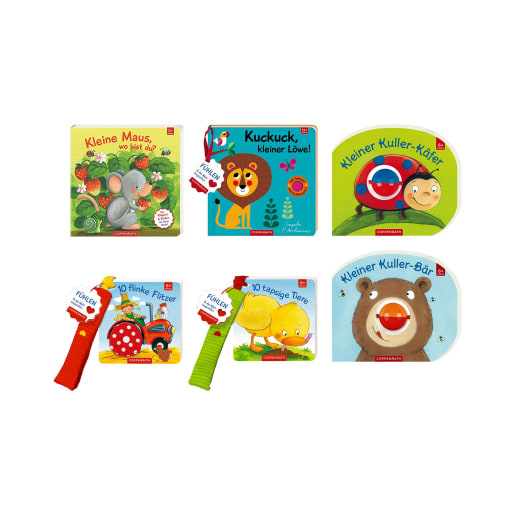 Coppenrath Verlag GmbH & Co.KG Fühlbuch-Paket, 6 Bücher