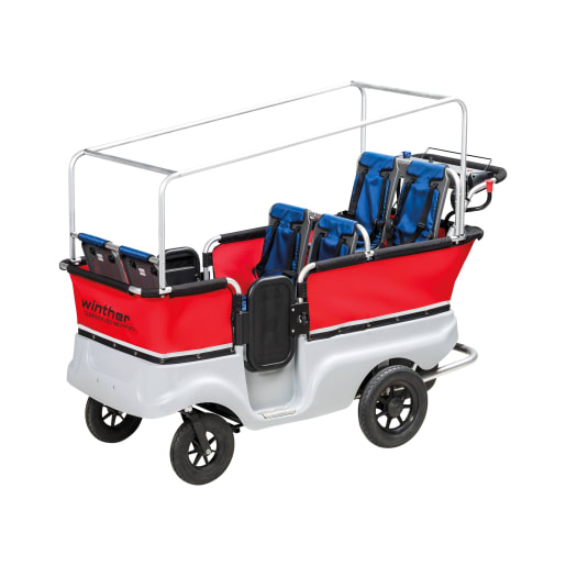 winther Krippenwagen, 6-Sitzer mit Motor