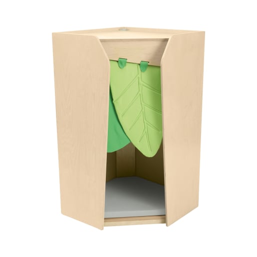 WEHRFRITZ Eckschrank-Höhle grow.upp mit Beleuchtung inkl. Vorhang, div. Farben, B 83 x H 148 x T 83 cm | ab 12+ Monate | Unterschränke | Für Krippe & 