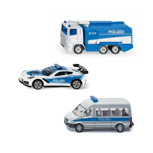 siku SIKU Polizei-Set, 3-teilig