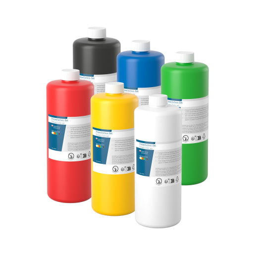 WEHRFRITZ WEHRFRITZ Primarfarben-Set, 6 Farben à 750 ml