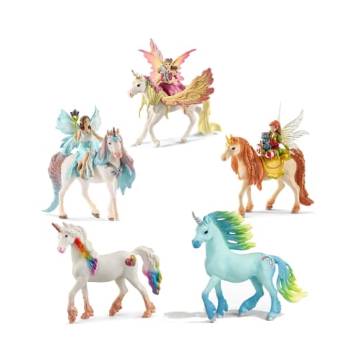Schleich Schleich Einhörner- und Elfen-Set, 8-teilig
