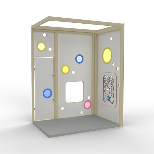WEHRFRITZ Luminoo Spielwandsystem 1, links