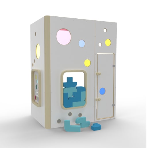 WEHRFRITZ Luminoo Spielwandsystem 2, links