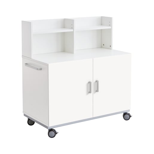 WEHRFRITZ Servierwagen mit Türen B 110 x H 105 x T 50 cm | ab 6+ Jahre | Servierwagen