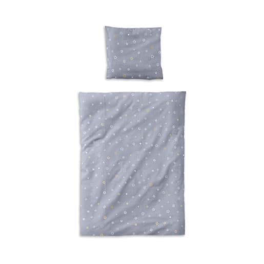 WEHRFRITZ Bettwäsche-Set Himmel, 2-teilig, Kissen 60 x 40 cm, Decke 100 x 75 cm