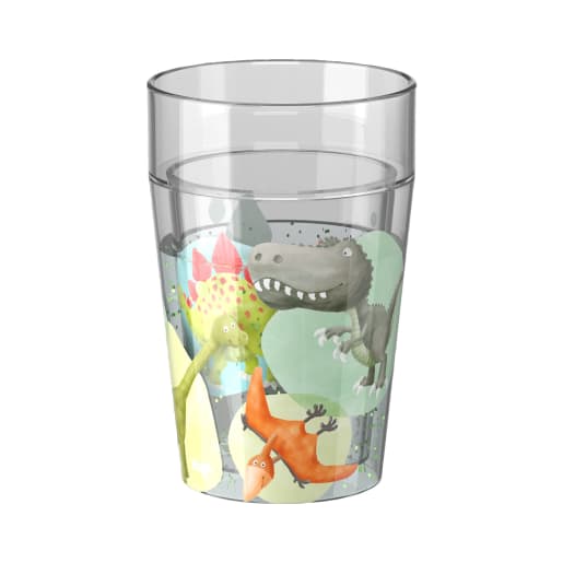 Thumbnail - Glitzerbecher Dinos