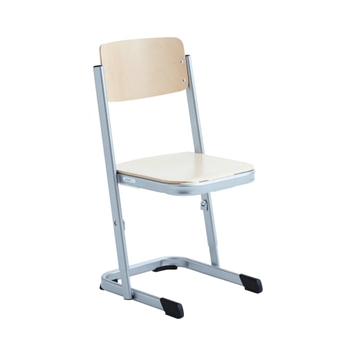 WEHRFRITZ Kufenstuhl logo, höhenverstellbar, Sitzhöhe 38–46 cm | ab 7+ Jahre | Schulstühle