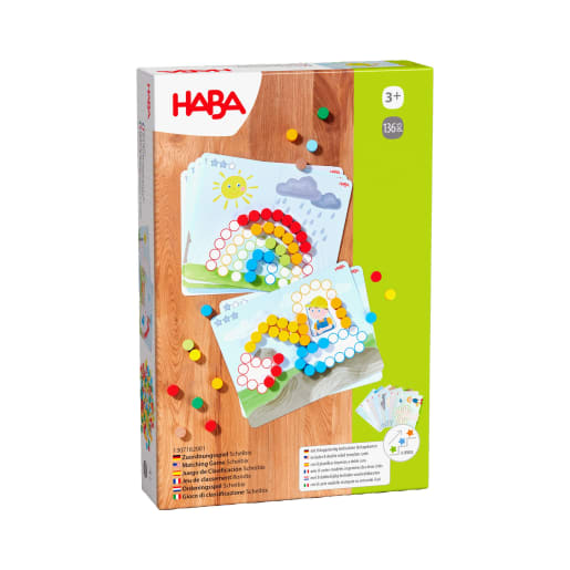 HABA Zuordnungsspiel Scheibix, aus Holz | ab 3+ Jahre | Motorikspielzeug