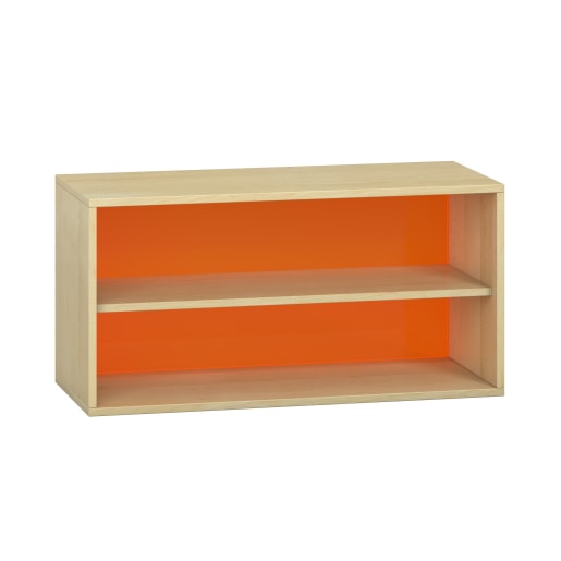 WEHRFRITZ Pureo Regalschrank Acryl, offen, Furnier, B100 x H50 x T42 cm