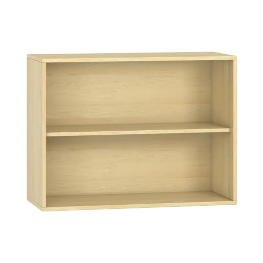 WEHRFRITZ Pureo Regalschrank offen, Furnier, B100 x H75 x T42 cm | ab 0+ | Unterschränke