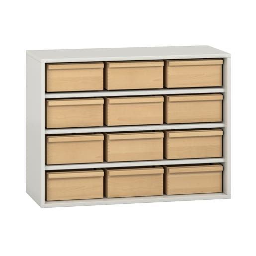 WEHRFRITZ Pureo Materialschrank, Dekor B100 x H75 x T42 cm