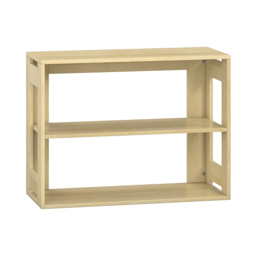 WEHRFRITZ Pureo Regal, offen, Furnier, B100 x H75 x T42 cm | ab 0+ | Unterschränke