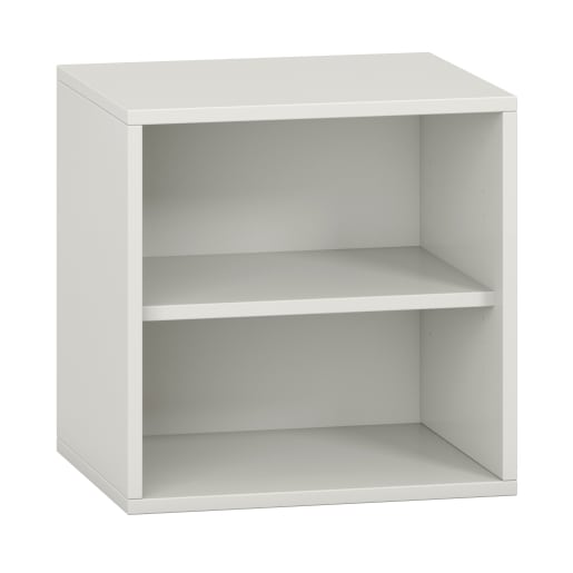 WEHRFRITZ Pureo Hängeschrank, offen, Dekor B50 x H50 x T42 cm | ab 0+ | Aufsatz- und Hängeschränke, Regale