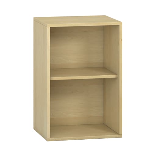 WEHRFRITZ Pureo Regalschrank offen, Furnier, B50 x H75 x T42 cm | ab 0+ | Unterschränke