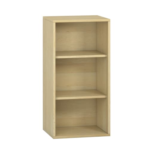 WEHRFRITZ Pureo Regalschrank, offen, Furnier, B50 x H100 x T42 cm