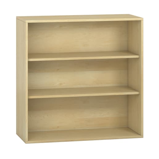WEHRFRITZ Pureo Regalschrank offen, Furnier, B100 x H100 x T42 cm