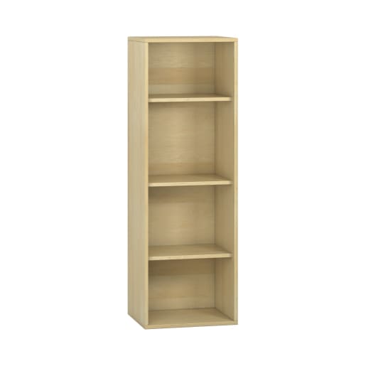 WEHRFRITZ Pureo Regalschrank, offen, Furnier, B50 x H150 x T42 cm