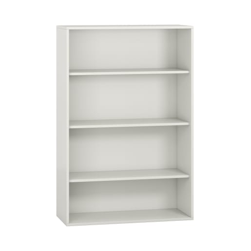 WEHRFRITZ Pureo Regalschrank, offen, Dekor B100 x H150 x T42 cm | ab 0+ | Hochschränke und mittelhohe Schränke