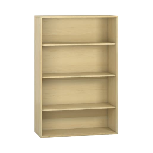 WEHRFRITZ Pureo Regalschrank, offen, Furnier, B100 x H150 x T42 cm