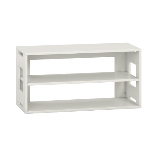 WEHRFRITZ Pureo Regal, offen, Dekor B100 x H50 x T42 cm | ab 0+ | Hochschränke und mittelhohe Schränke