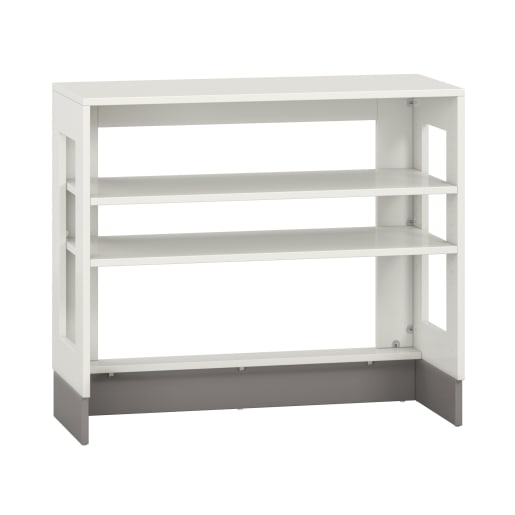 WEHRFRITZ Pureo Regal für Rollkästen, Dekor B100 x H87,5 x T42 cm | ab 0+ | Unterschränke