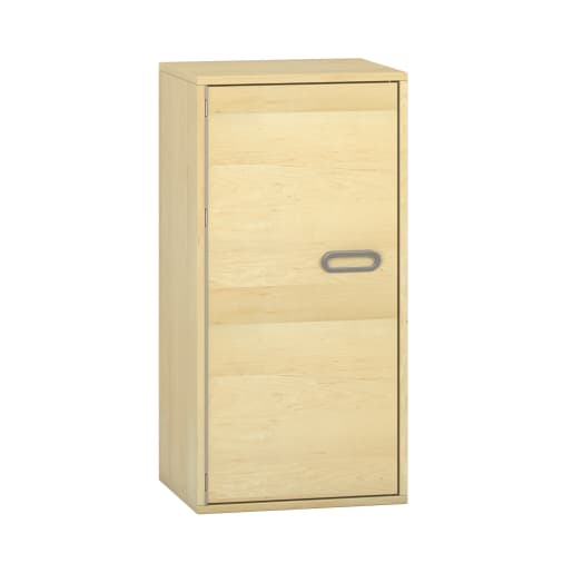 WEHRFRITZ Pureo Schrank mit Tür, links, Furnier, B50 x H100 x T42 cm
