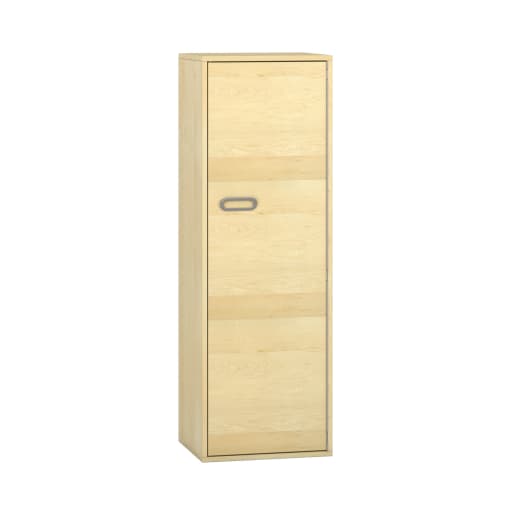WEHRFRITZ Pureo Schrank mit Tür, rechts, Furnier, B50 x H150 x T42 cm | ab 0+ | Hochschränke und mittelhohe Schränke