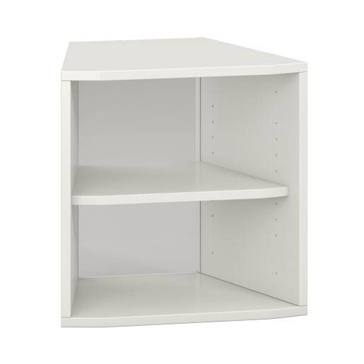 WEHRFRITZ Pureo Regalschrank 30°, offen, Dekor B49,9 x H50 x T42,7 cm | ab 0+ | Unterschränke