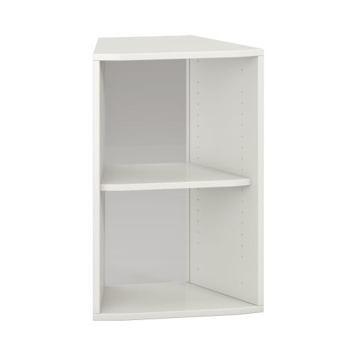 WEHRFRITZ Pureo Regalschrank 30°, offen, Dekor B49,9 x H75 x T42,7 cm | ab 0+ | Unterschränke