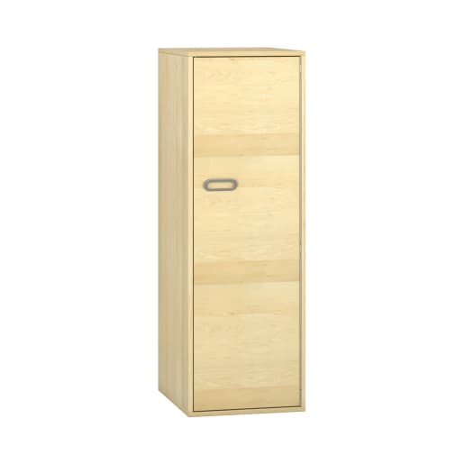 WEHRFRITZ Pureo Schrank mit Tür, rechts, Furnier, B50 x H150 x T60 cm | ab 0+ | Hochschränke und mittelhohe Schränke