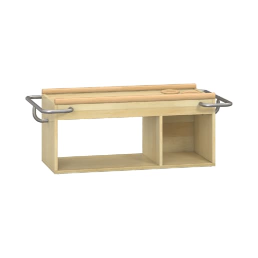 WEHRFRITZ Krippenschrank Pureo, zum Durchkrabbeln, Furnier, B 119 x H 45,3 x T 61,2 cm