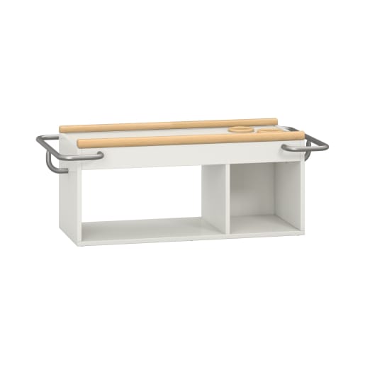 WEHRFRITZ Krippenschrank Pureo, zum Durchkrabbeln, Dekor, B119xH45,3xT61,2cm