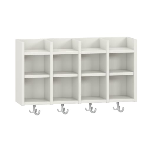 WEHRFRITZ Doppelablage Lyra offen 4 Fächer, Dekor, B80 x H42,5 x T22 cm