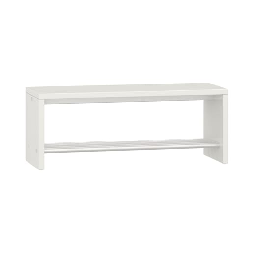WEHRFRITZ Garderobenbank Lyra mit Schuhrost, B89,8 x H35 x T33 cm